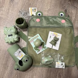 Kid's Frog Bath Set 7 Pieces